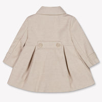 Mayoral Baby Girls Winter Jacket in Light Beige