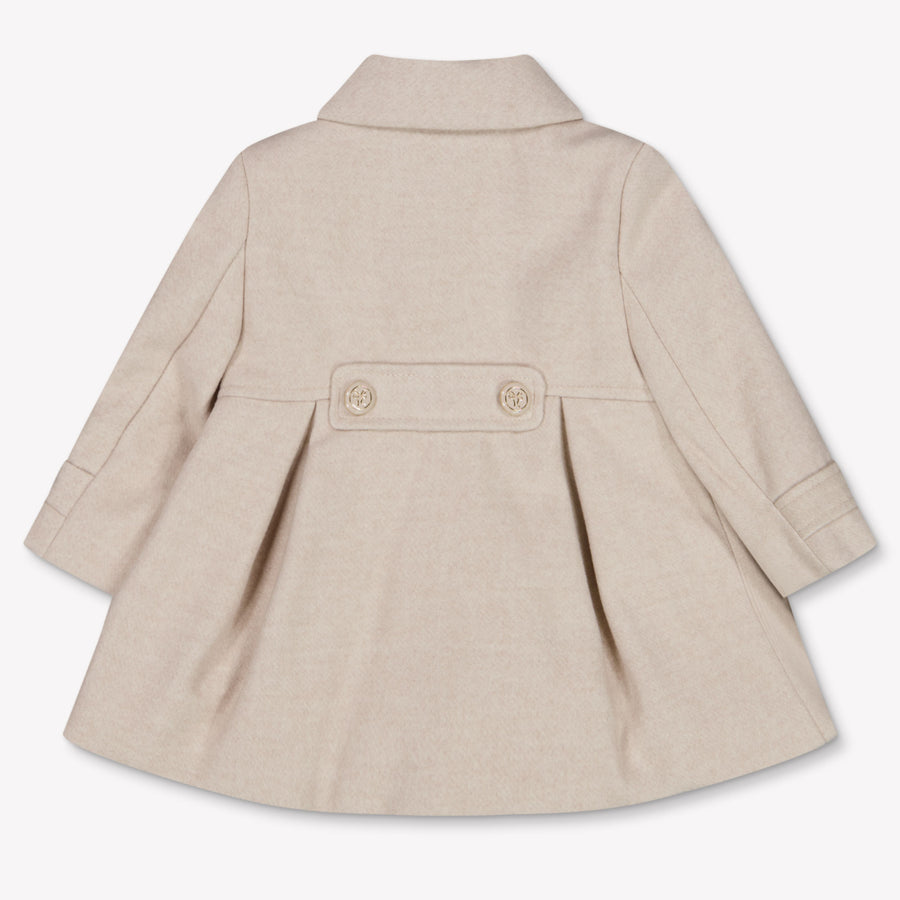 Mayoral Baby Girls Winter Jacket in Light Beige