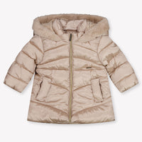 Mayoral Baby Meisjes Winterjas In Licht Beige