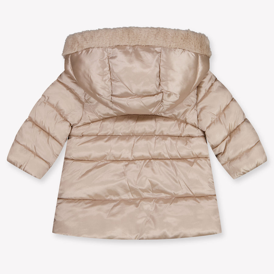 Mayoral Baby Meisjes Winterjas In Licht Beige