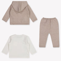 Mayoral Baby Boys Set In Light Brown