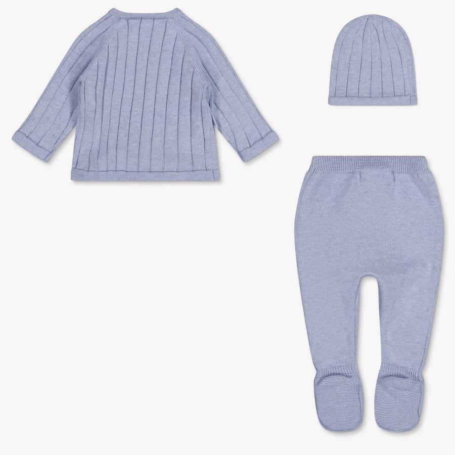 Mayoral Baby Unisex Setje In Licht Blauw