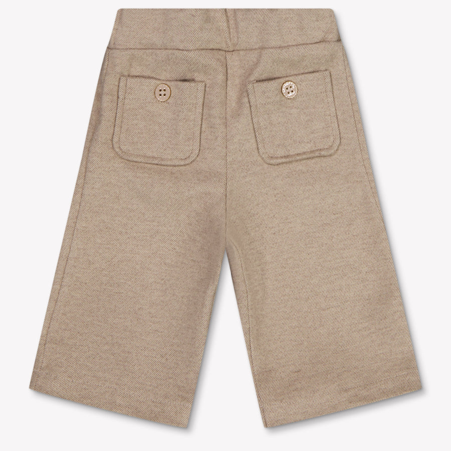 Mayoral Baby Girls Pants In Beige