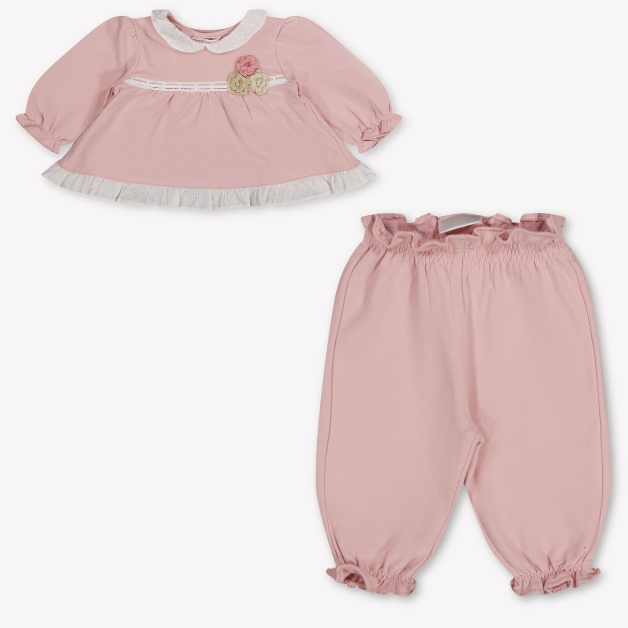 Mayoral Baby Girls Playsuit In Light Pink