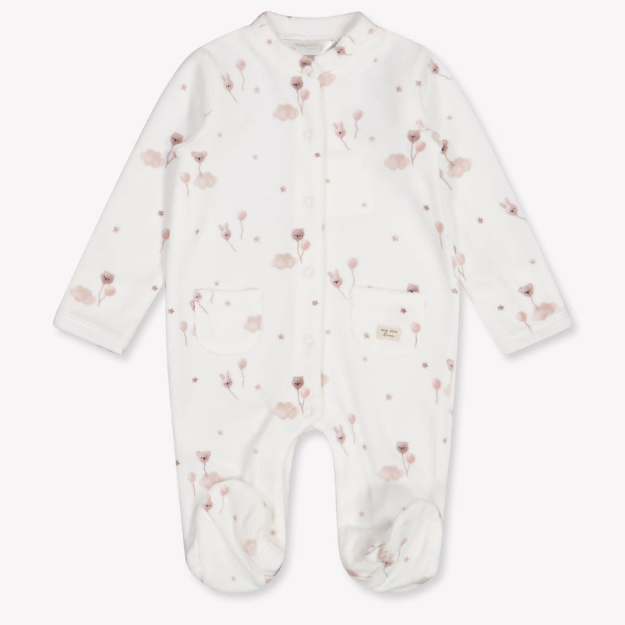 Mayoral Baby Boys Romper in Off-White