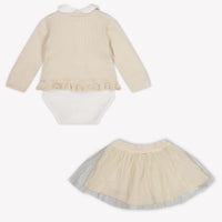 Mayoral Baby Meisjes Setje In Licht Beige