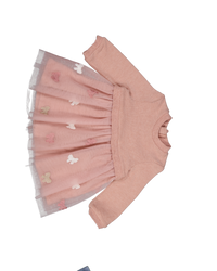 Mayoral Baby Girls Dress In Light Pink