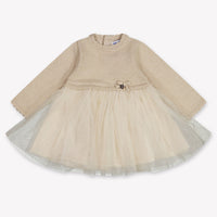 Mayoral Baby Girls Dress In Beige