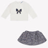 Mayoral Baby Girls Set In Navy
