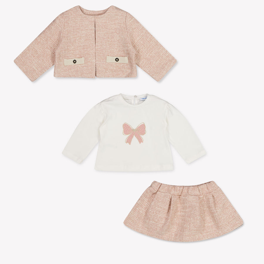 Mayoral Baby Girls Set in Light Pink