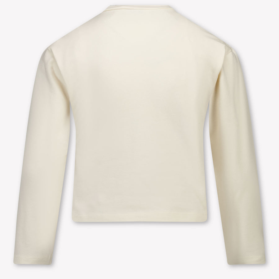 Mayoral Kids Girls T-Shirt In Light Beige