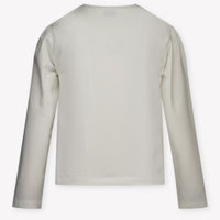 Mayoral Kids Girls T-Shirt In OffWhite