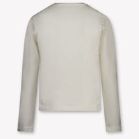 Mayoral Kids Girls T-Shirt In OffWhite