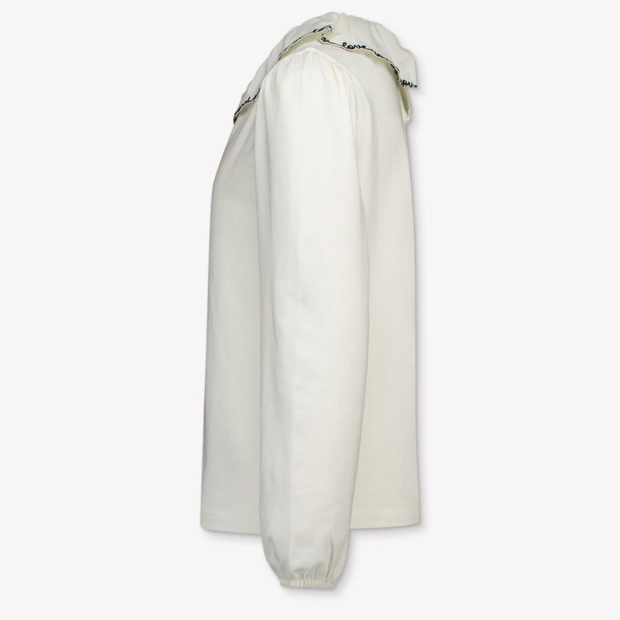 Mayoral Kinder Meisjes Blouse In Off White