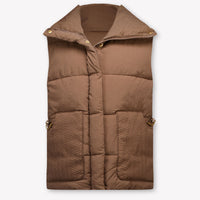 Mayoral Kids Girls Bodywarmer In Brown