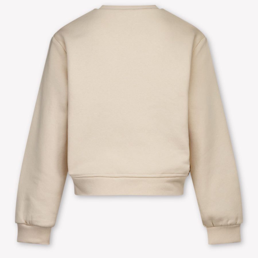 Mayoral Kids Girls Sweater In OffWhite
