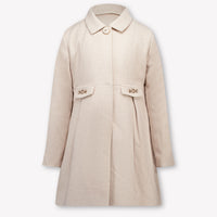 Mayoral Kids Girls Winter coat In Light Beige