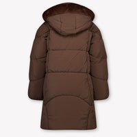 Mayoral Kids Girls Winter coat In Brown
