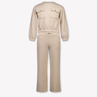 Mayoral Kids Girls Set In Beige