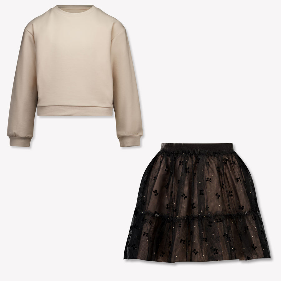 Mayoral Kids Girls Set In Black
