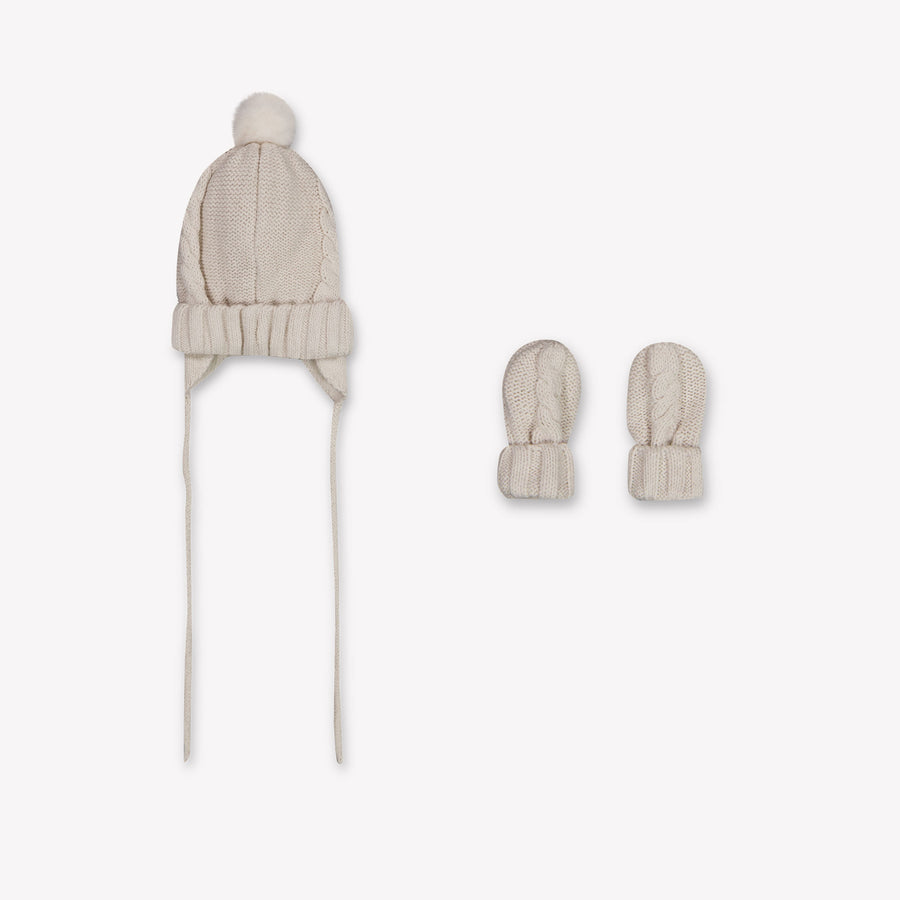 Mayoral Baby Boys Hat In OffWhite
