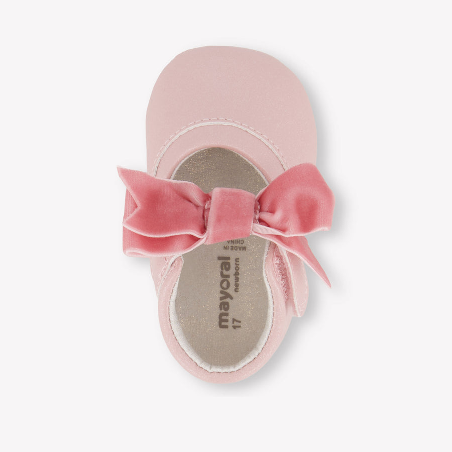 Mayoral Baby Girls Shoes In Light Pink