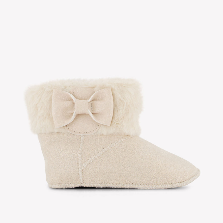Mayoral Baby Girls Shoes In Light Beige