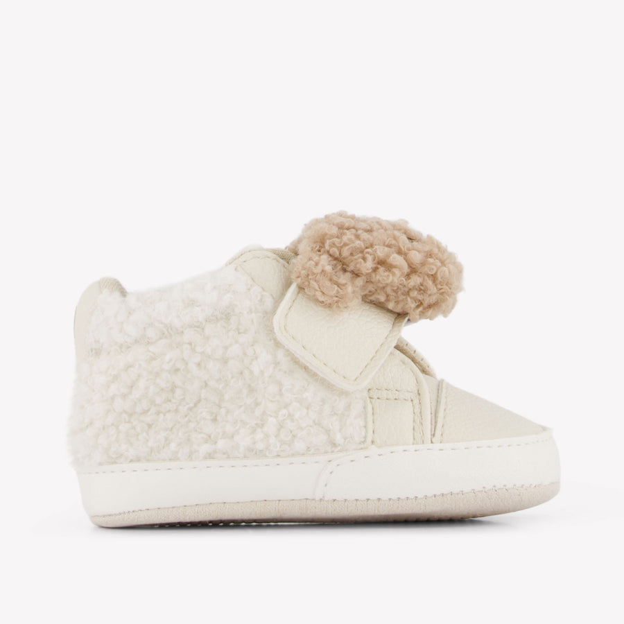 Mayoral Baby Girls Shoes In Light Beige