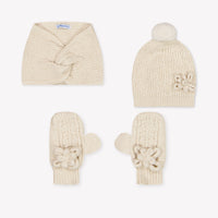 Mayoral Baby Girls Hat In OffWhite