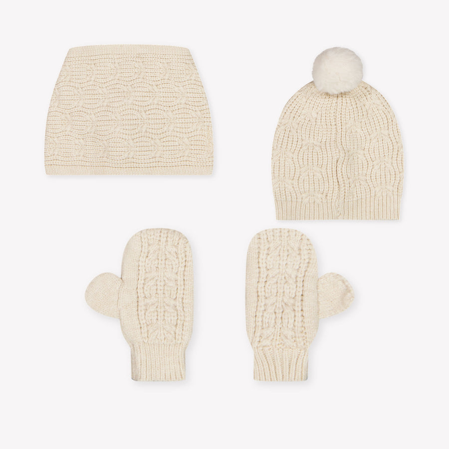 Mayoral Baby Girls Hat In OffWhite