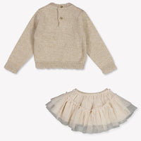 Abel & Lula Baby Meisjes Setje In Beige