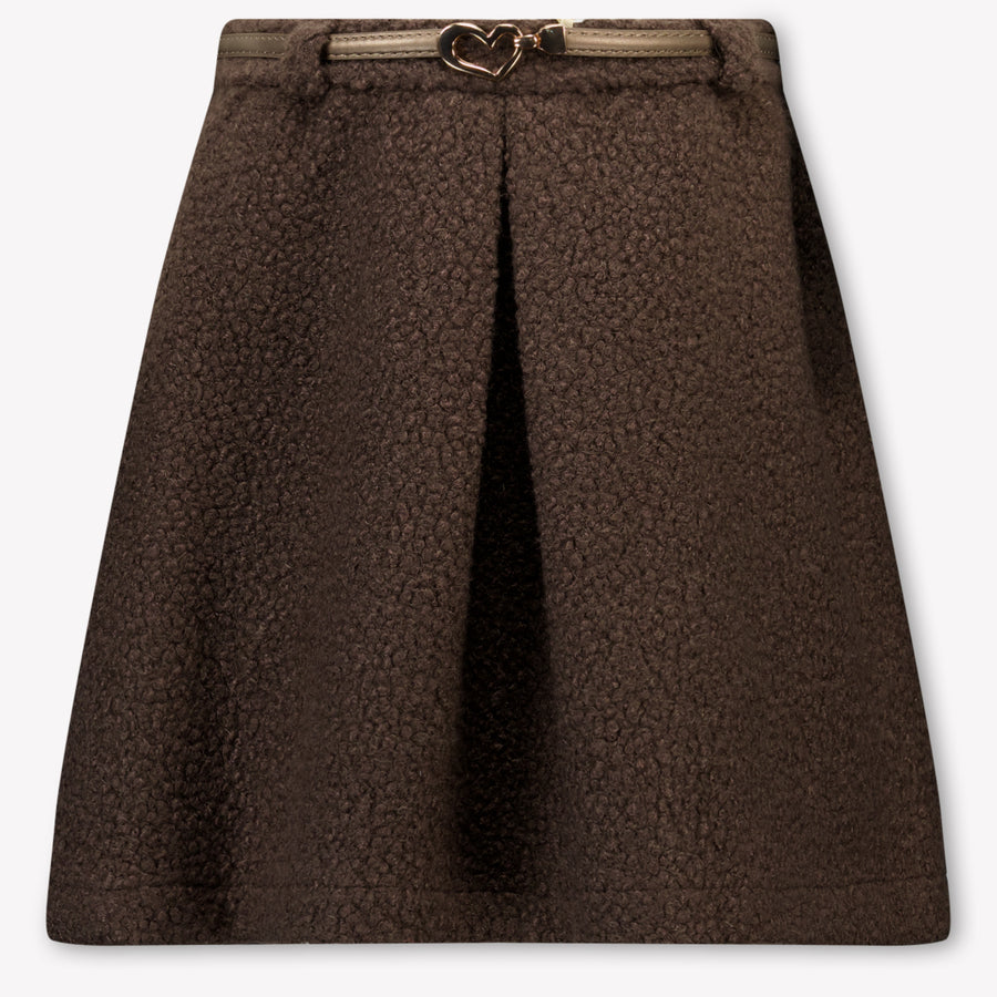 Abel & Lula Girls Skirt in Brown
