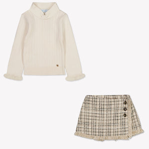 Abel & Lula Baby Meisjes Setje In Beige
