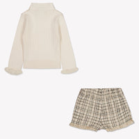 Abel & Lula Baby Meisjes Setje In Beige
