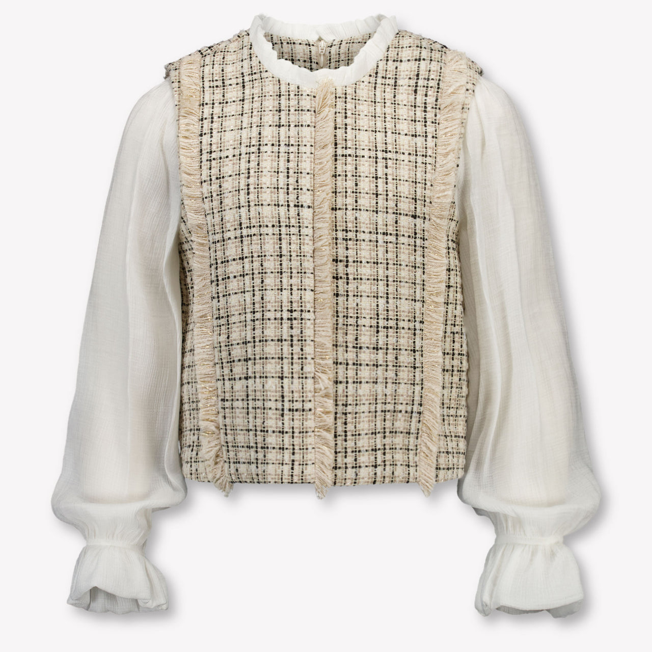 Abel & Lula Kinder Meisjes Setje In Beige