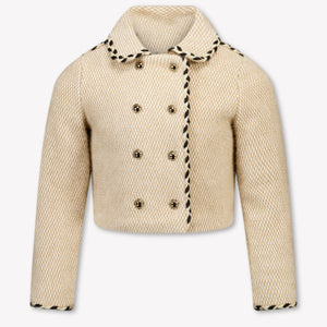 Abel & Lula Kinder Meisjes Colbert In Licht Beige