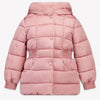 Abel & Lula Kinder Meisjes Winterjas In Licht Roze