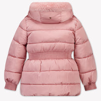 Abel & Lula Kinder Meisjes Winterjas In Licht Roze