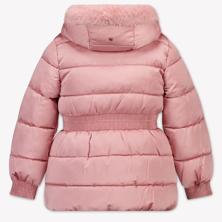 Abel & Lula Kinder Meisjes Winterjas In Licht Roze