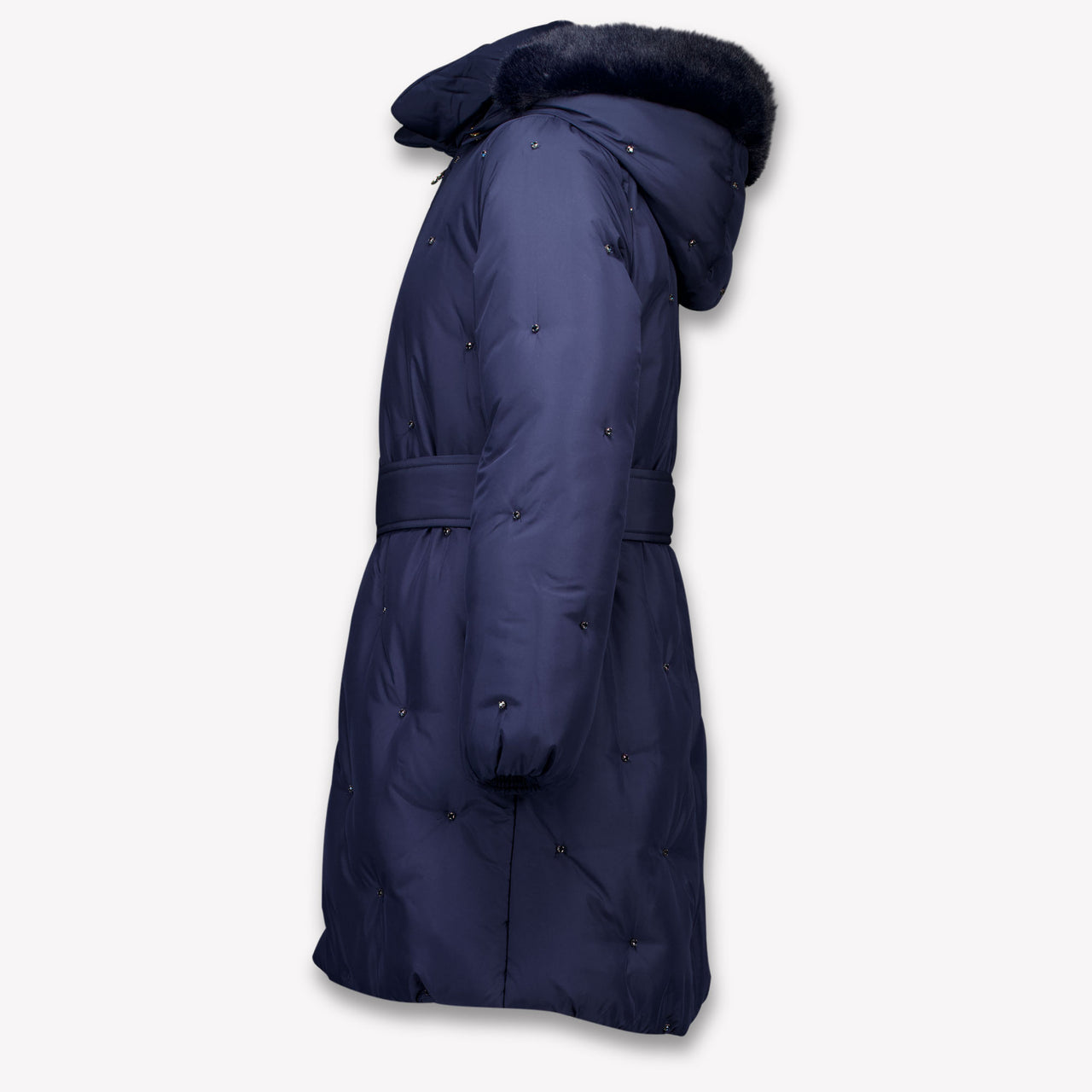 Abel & Lula Kinder Meisjes Winterjas In Navy