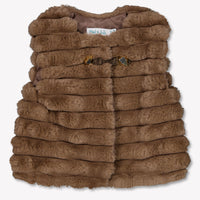 Abel & Lula Baby Girls Jackets In Camel