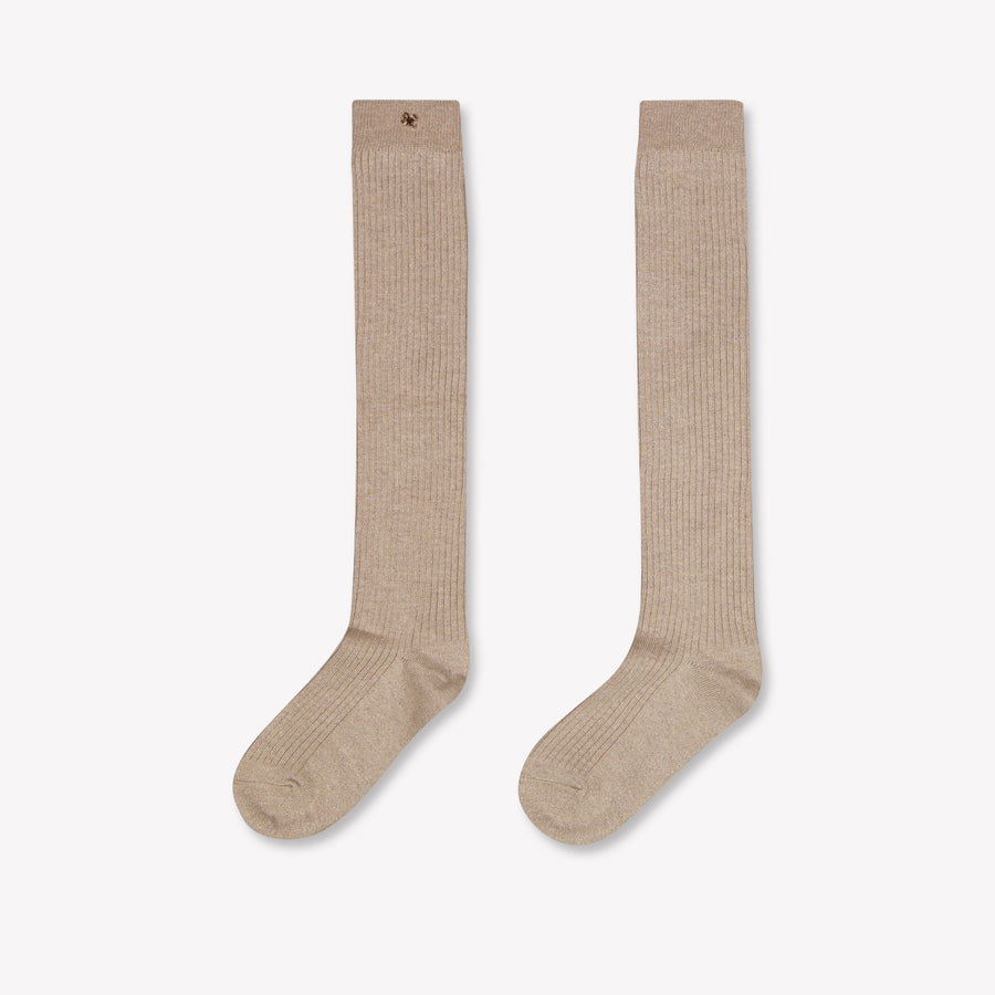 Abel & Lula Girls Sock in Gold