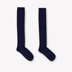 Abel & Lula Kids Girls Socks In Navy