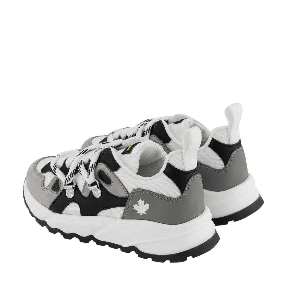 Dsquared2 Kinder Unisex Sneakers Wit