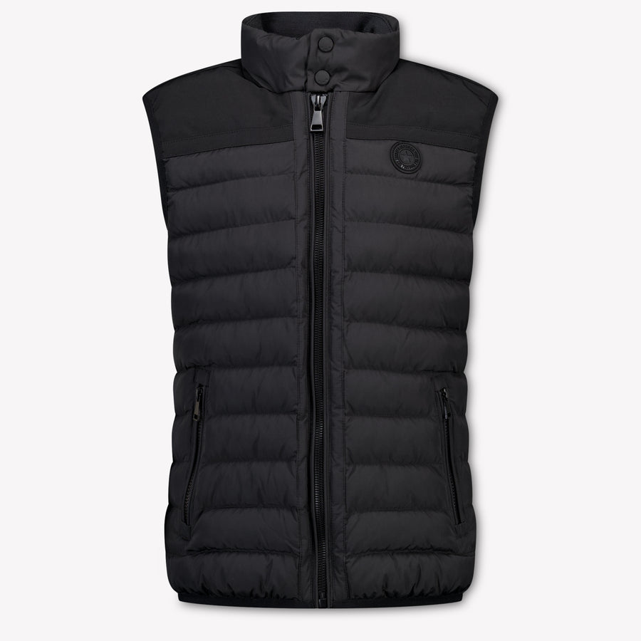 Airforce Kinder Jongens Bodywarmer In Zwart