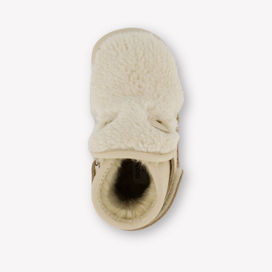 Donsje Amsterdam Richy Baby Unisex Shoes In OffWhite
