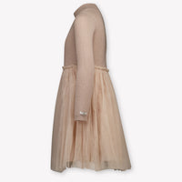 Donsje Amsterdam Lotus Kids Girls Dress In Old Pink