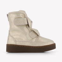 Donsje Amsterdam Girls Boots In Silver