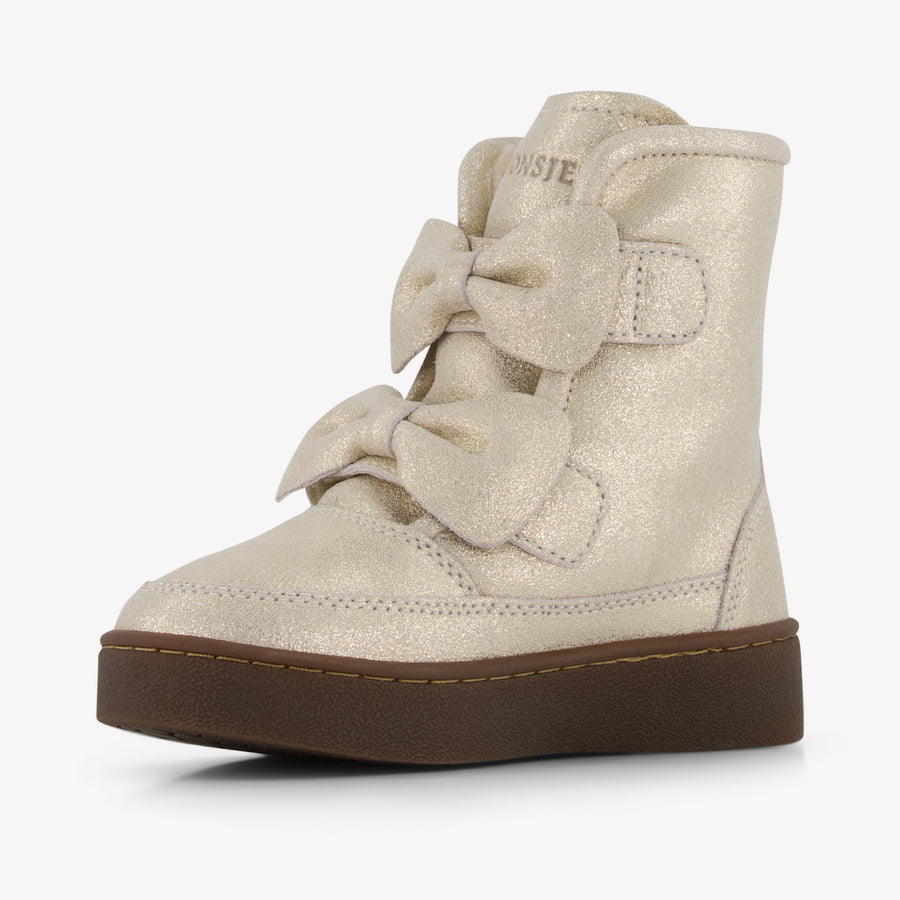 Donsje Amsterdam Girls Boots In Silver