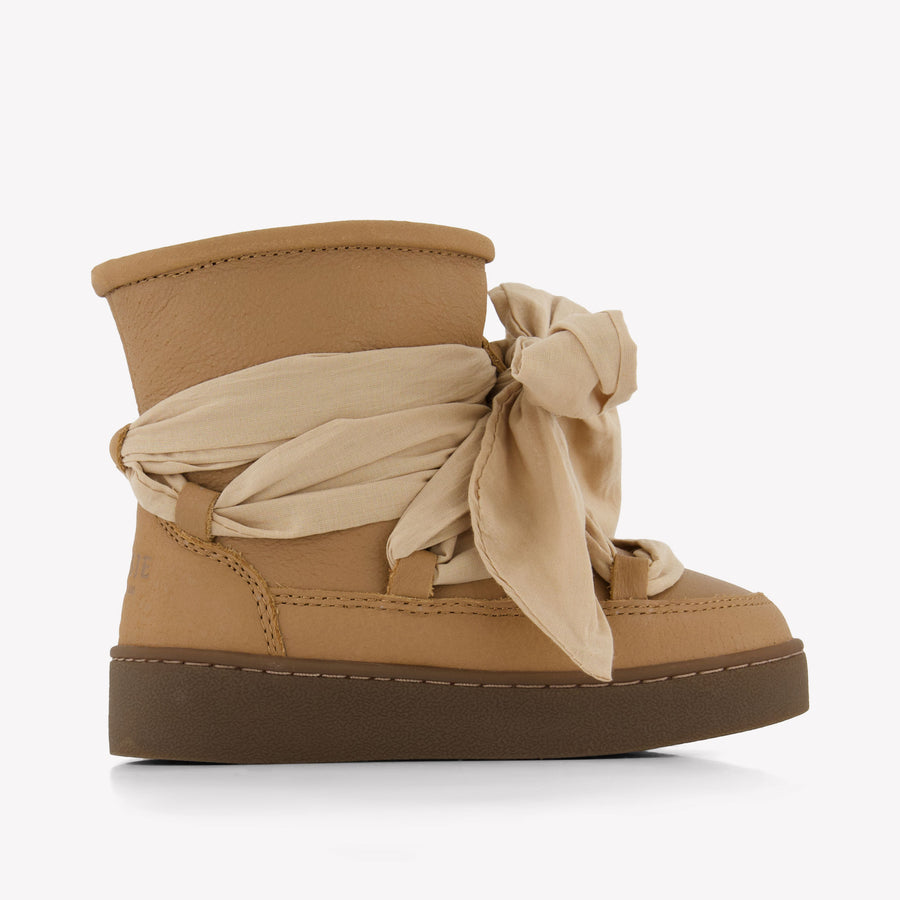 Donsje Amsterdam Girls Boots In Beige